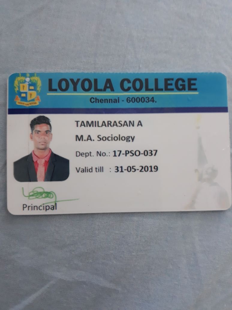 Tamilarasan A