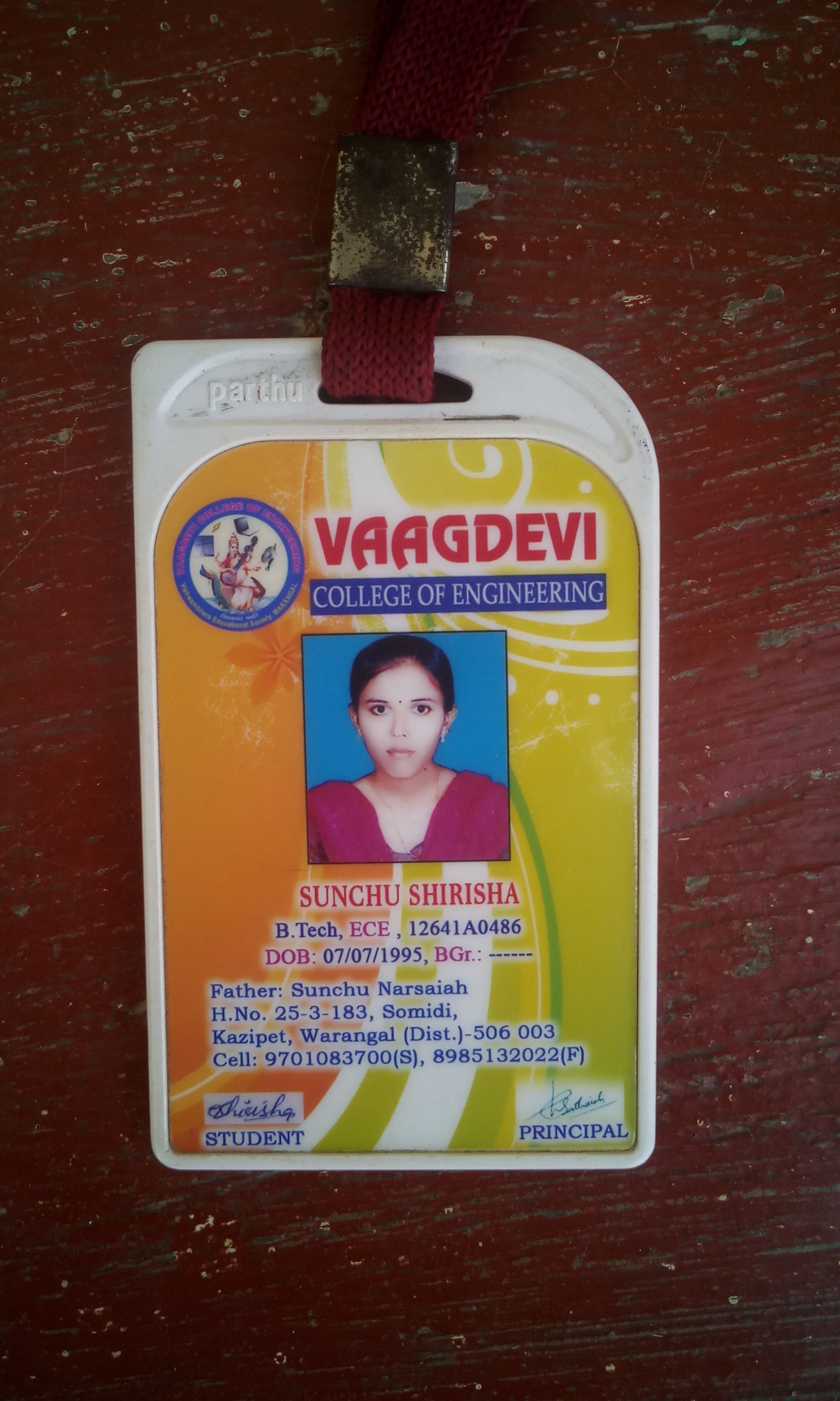 SUNCHU SHIRISHA