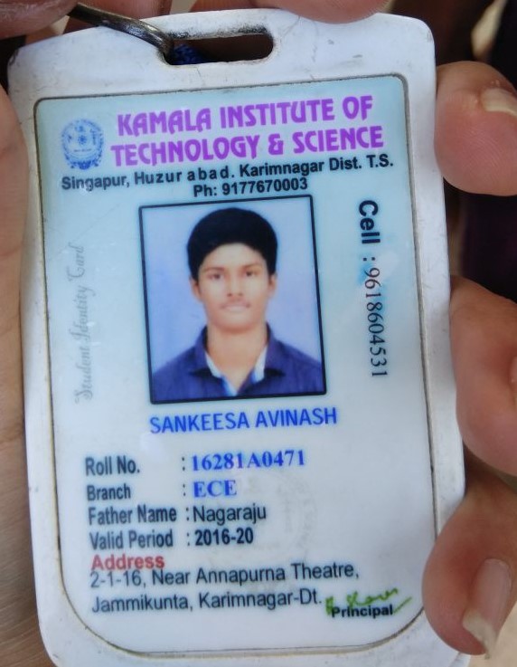 SANKEESA AVINASH