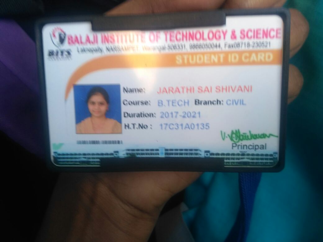 JARATHI SAI SHIVANI