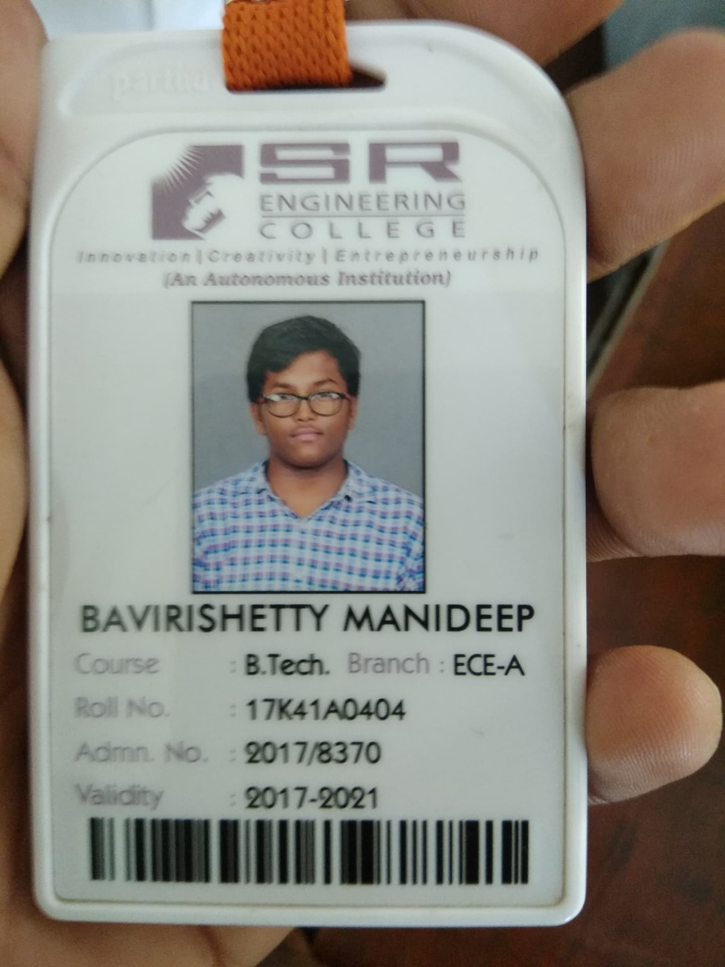 Manideep B