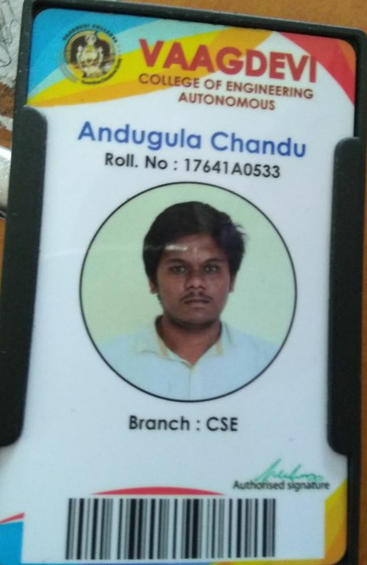 andugula chandu
