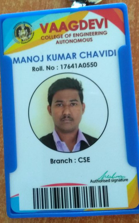 manoj kumar chavidi