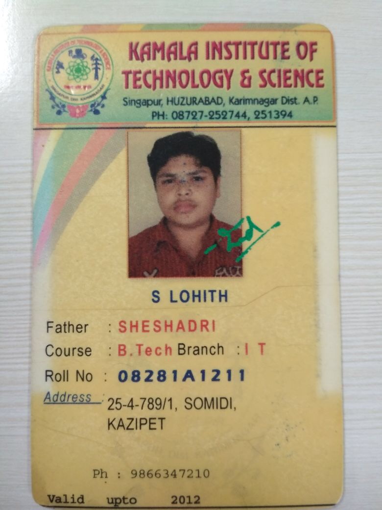 S LOHITH