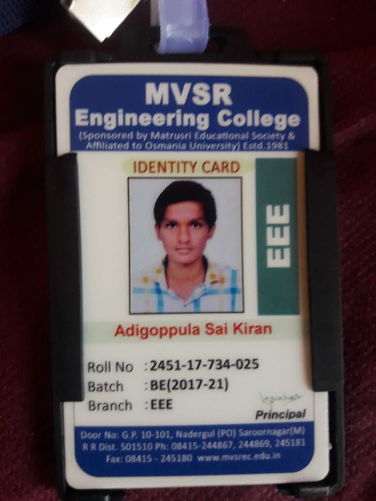 Adigoppula sai kiran