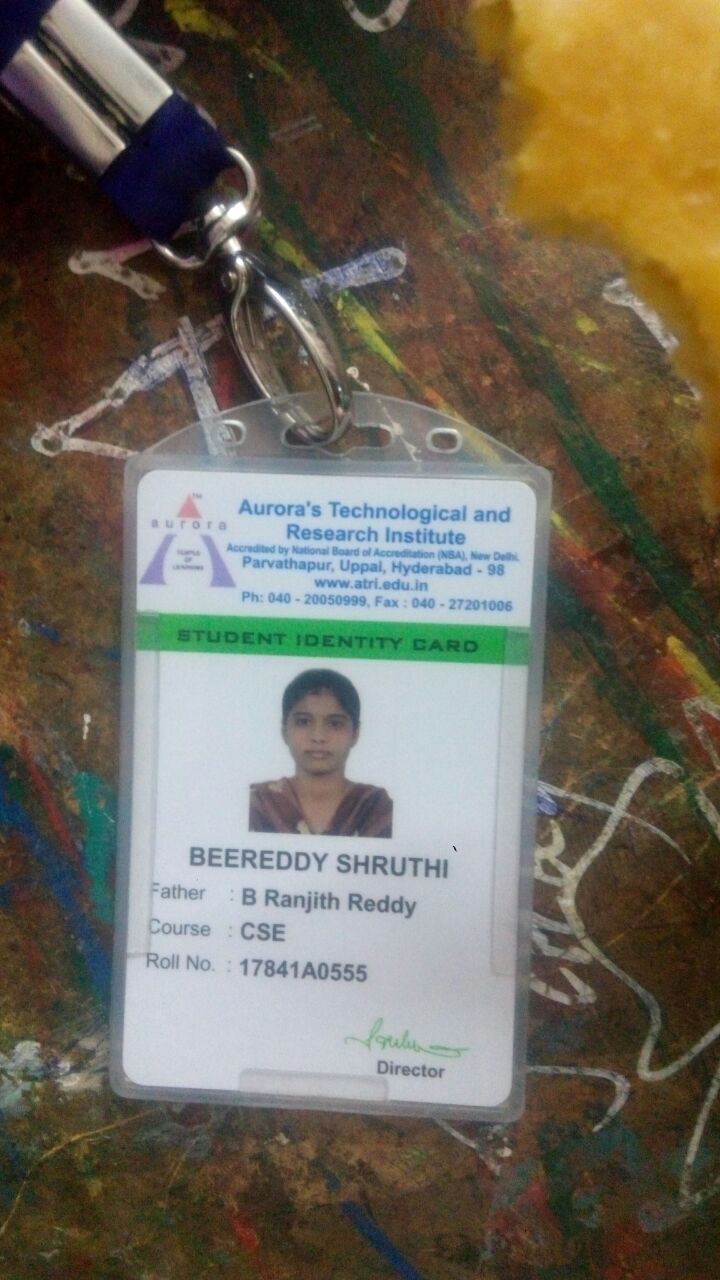 Beereddy Shruthi Reddy