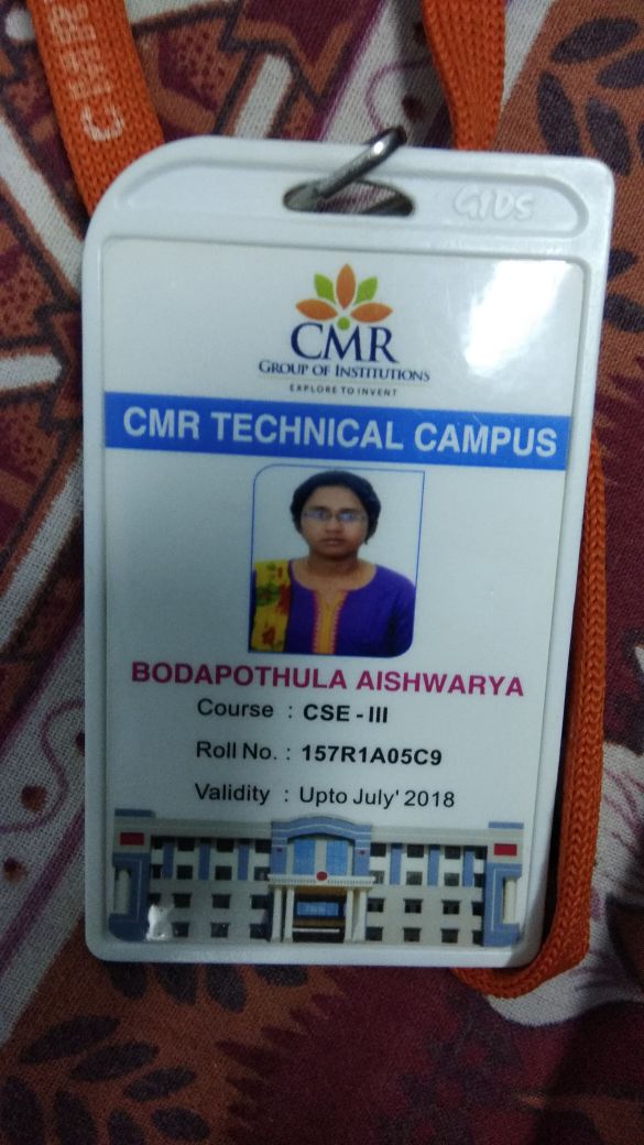 BODAPOTHULA AISHWARYA