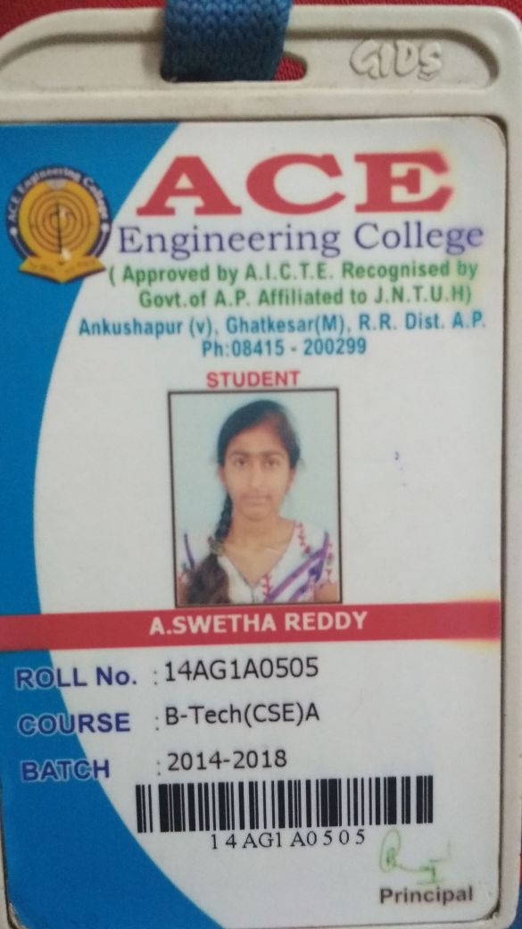 A Swetha Reddy