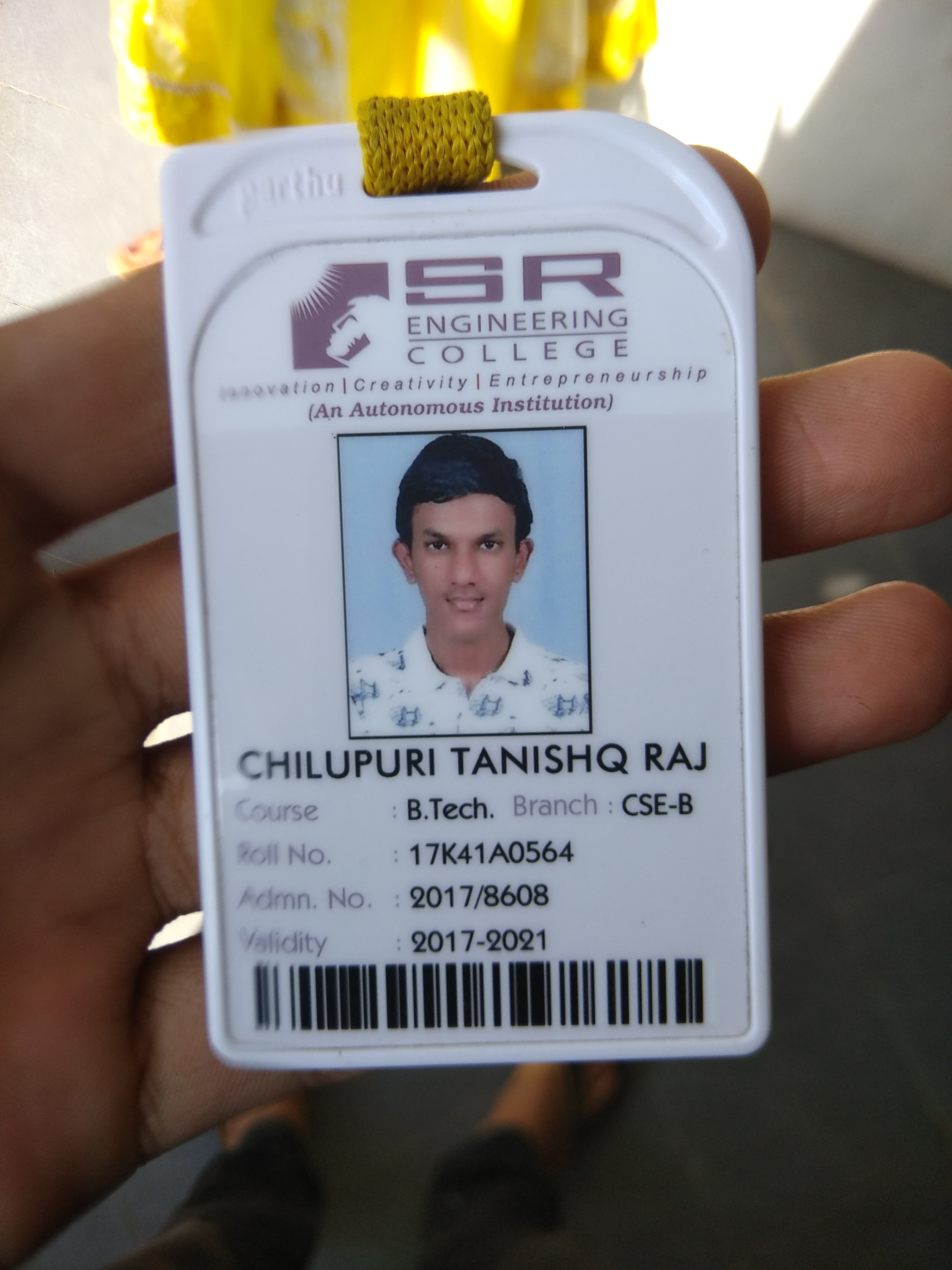 Chilupuri Tanishq raj