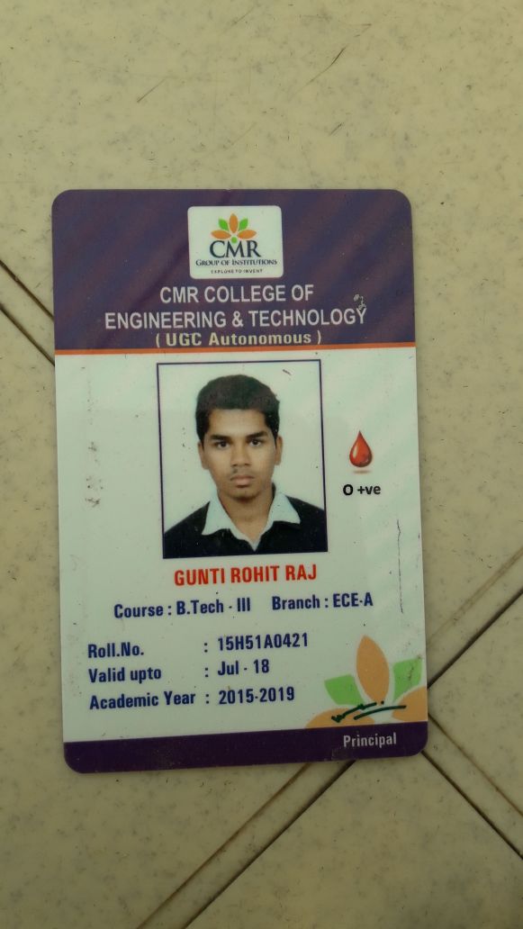 Gunti rohith raj
