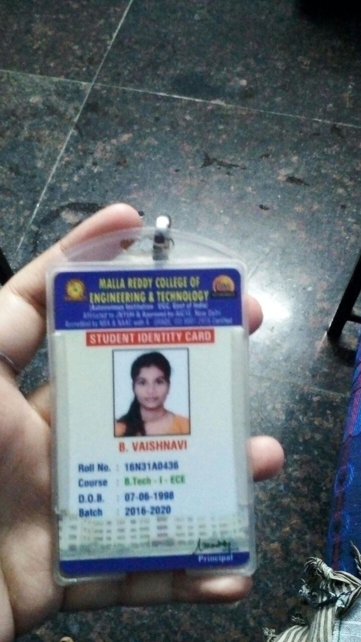 B VAISHNAVI