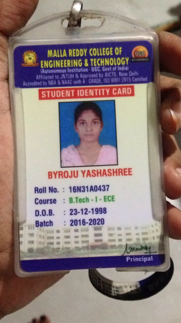 BYROJU YASHASHREE