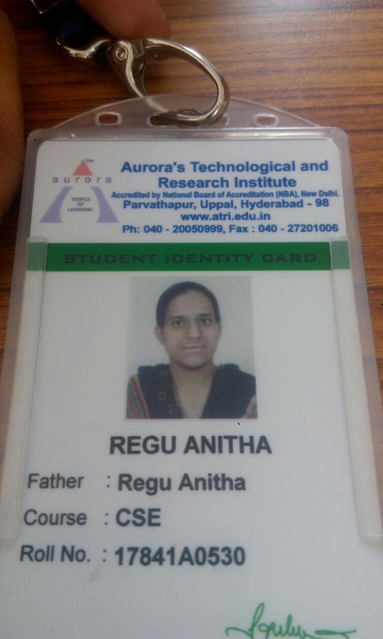 REGU ANITHA