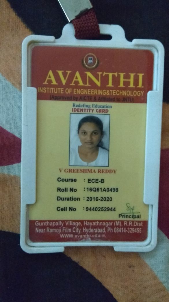 V Greeshma reddy