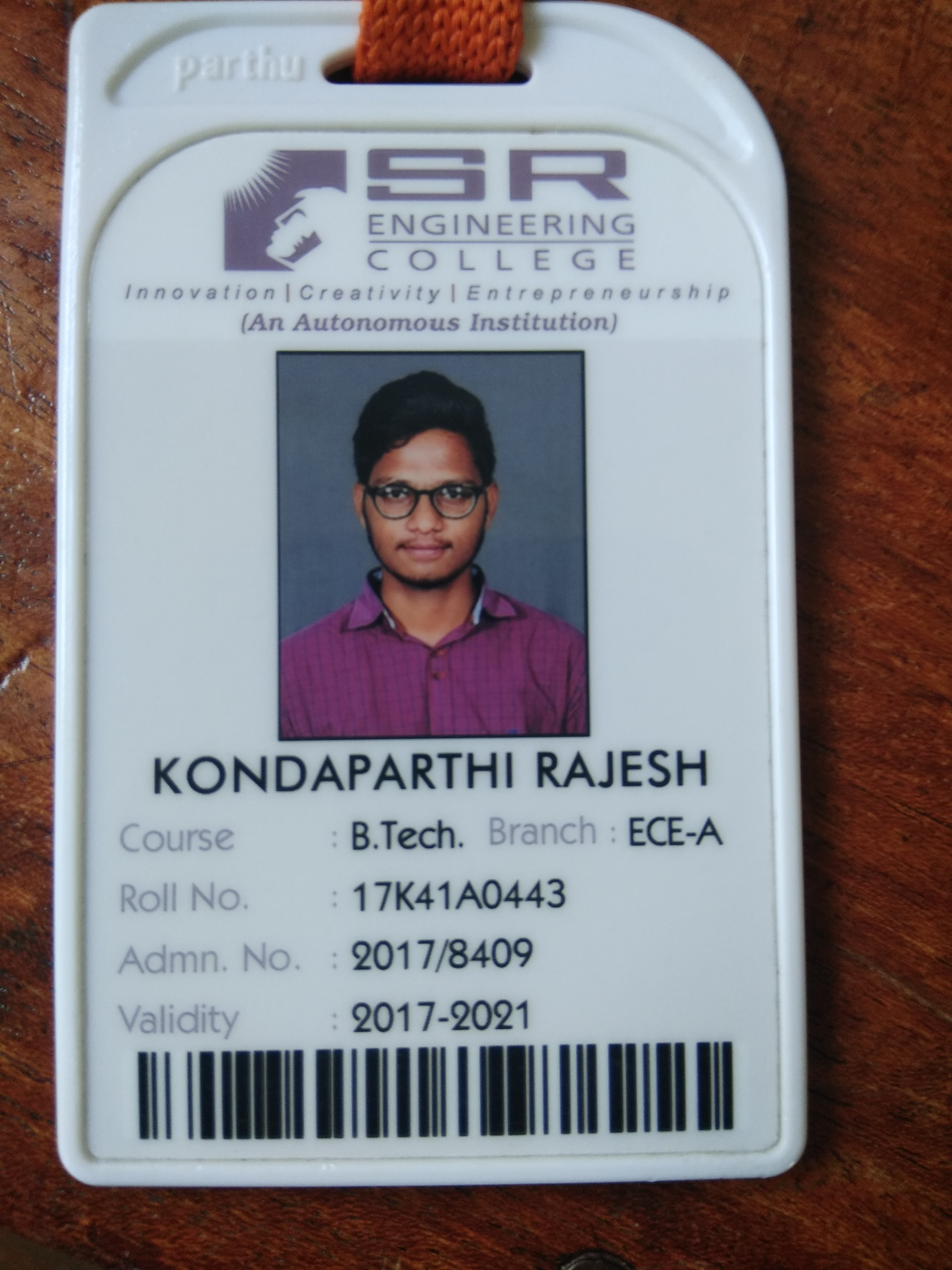 Kondaparthi Rajesh