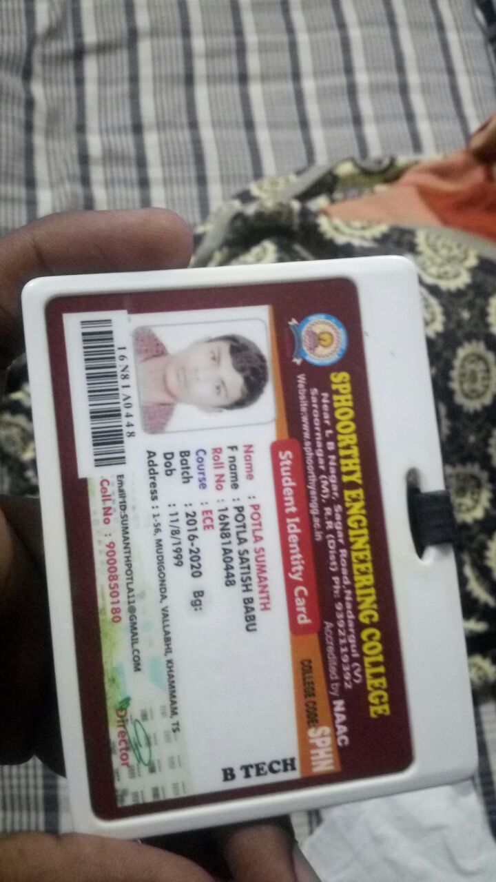 Potla sumanth