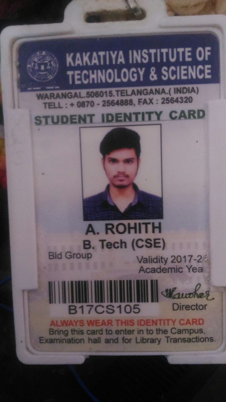 Adluri Rohith