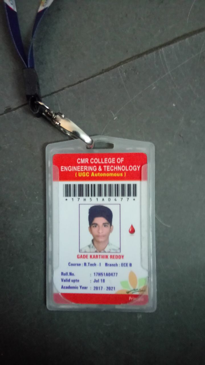 Gade Karthik Reddy