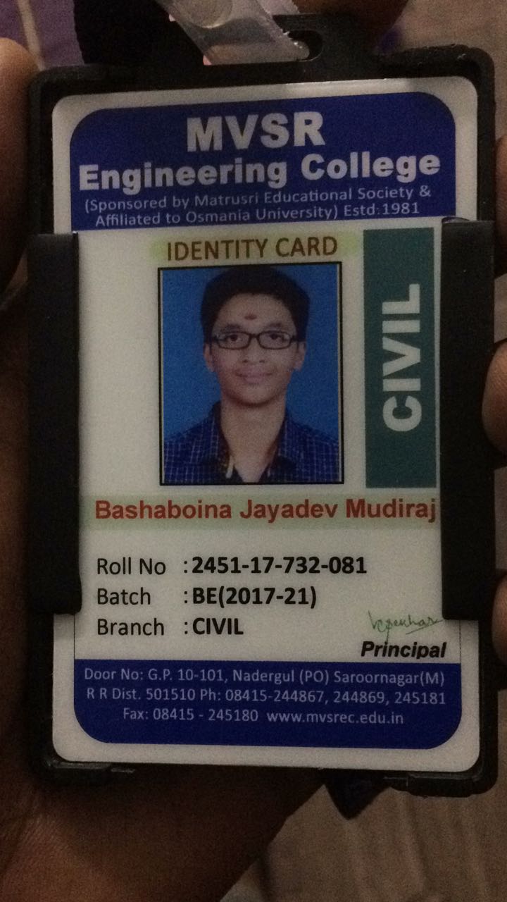 Bashaboina jayadev mudiraj