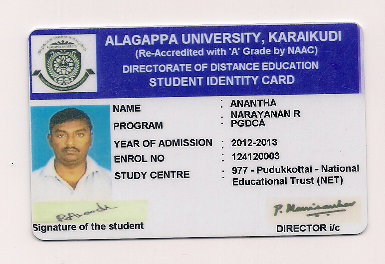 Anantha Narayanan r