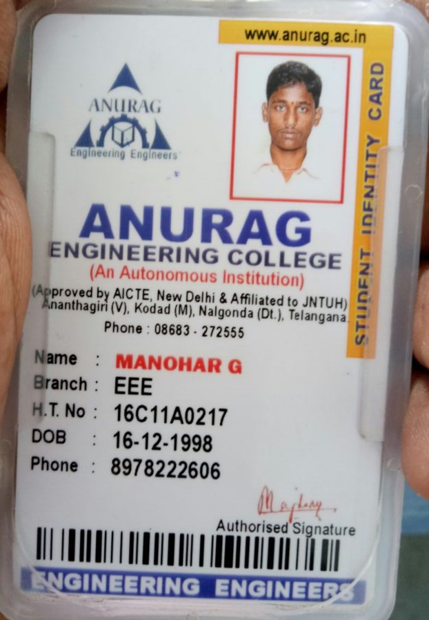 Manohar G