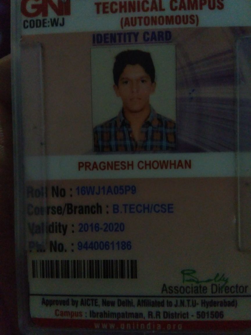 PRAGNESH CHOWHAN