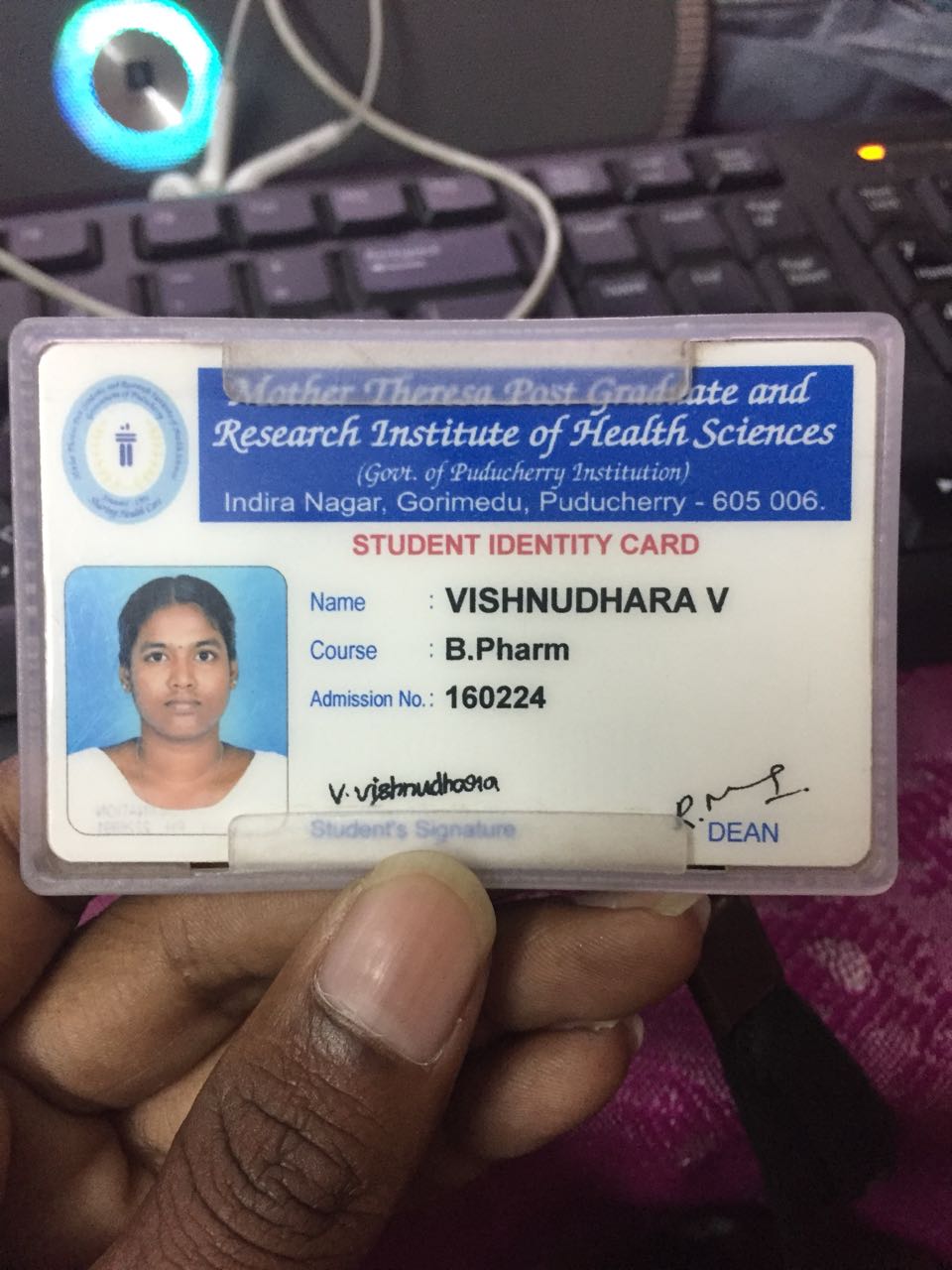 Vishnudhara V