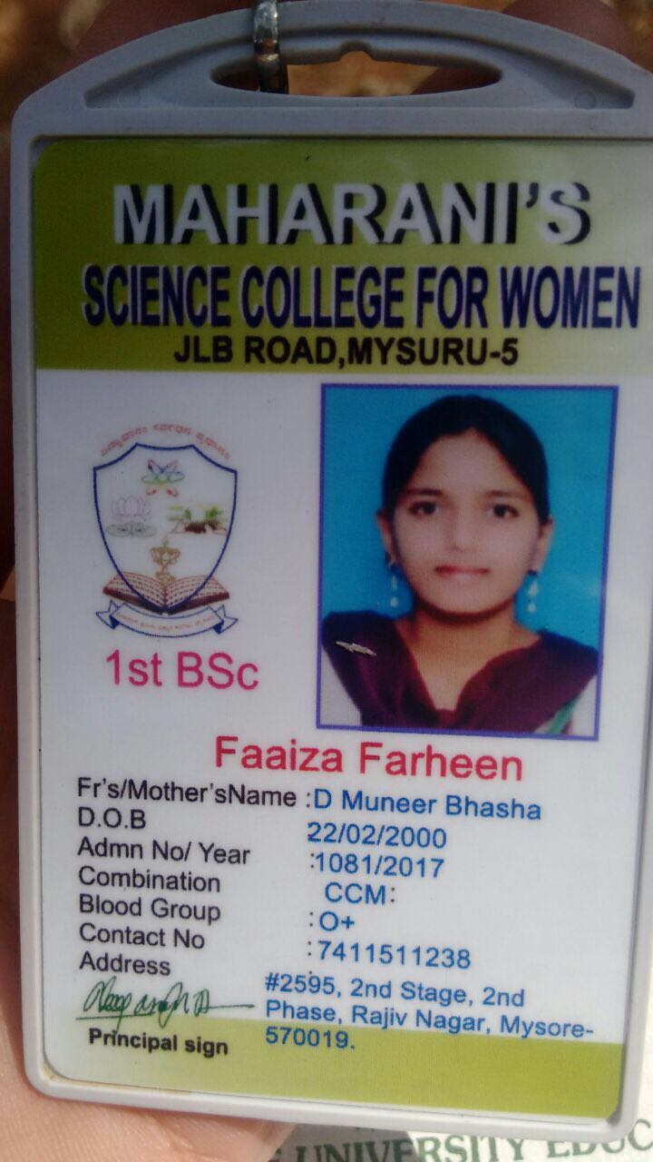 Faaiza farheen
