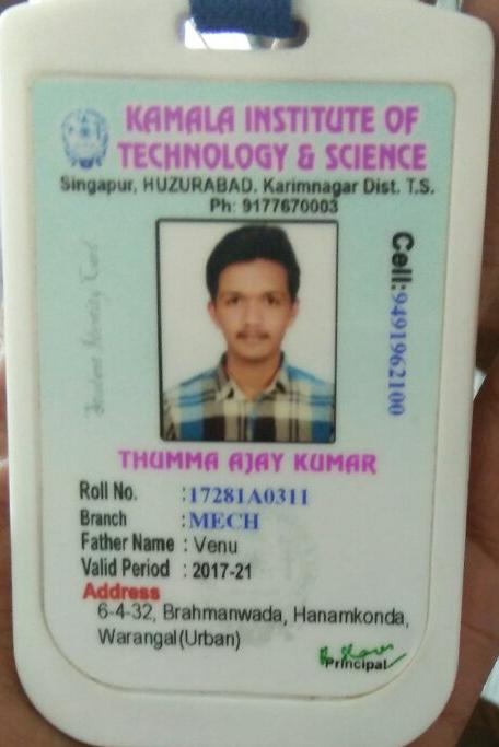 Thumma ajay Kumar