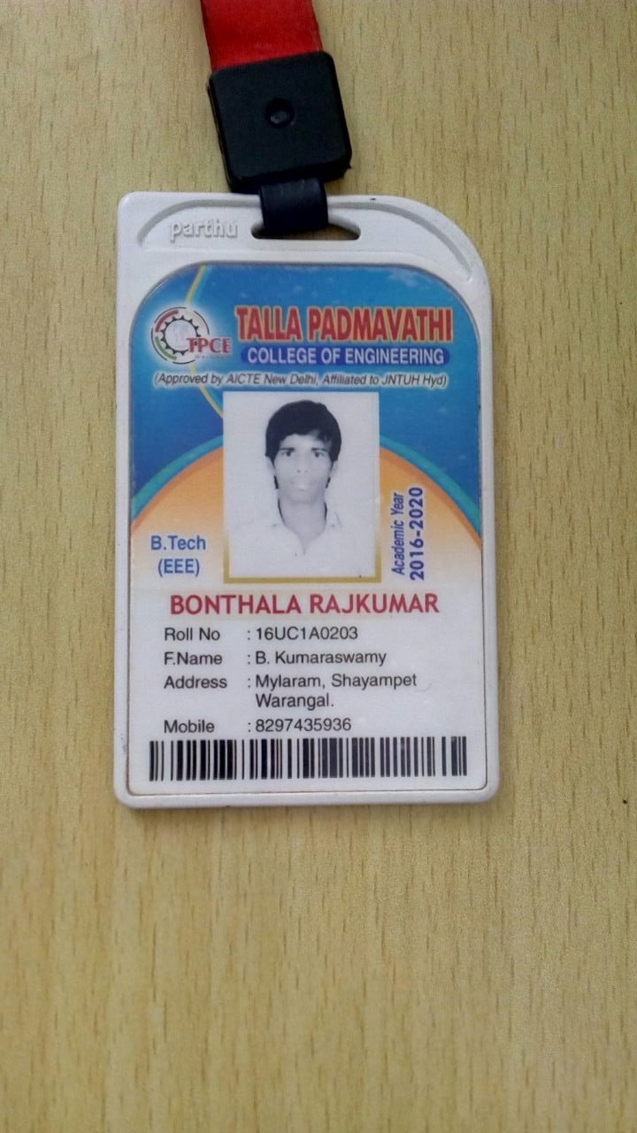 bonthala rajkumar