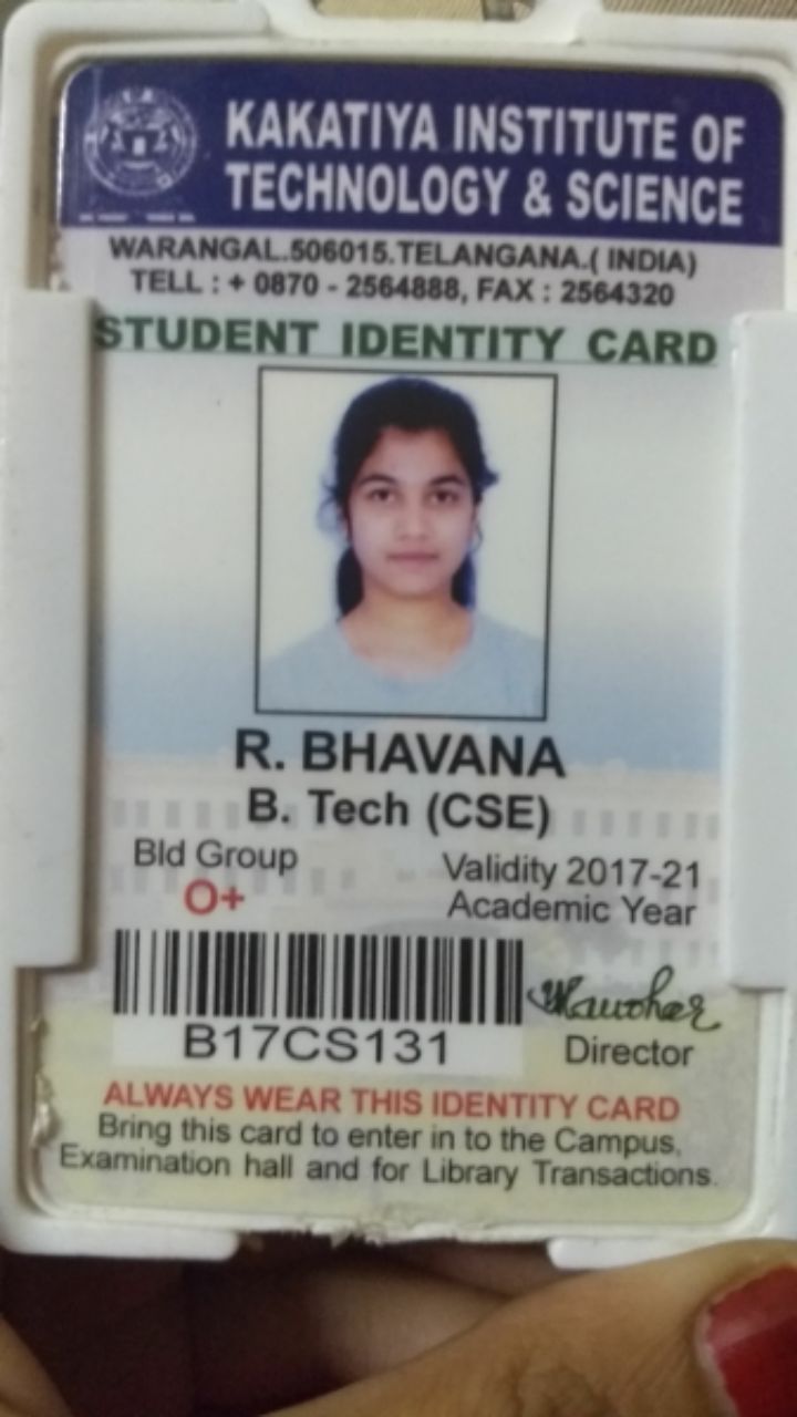 R Bhavana