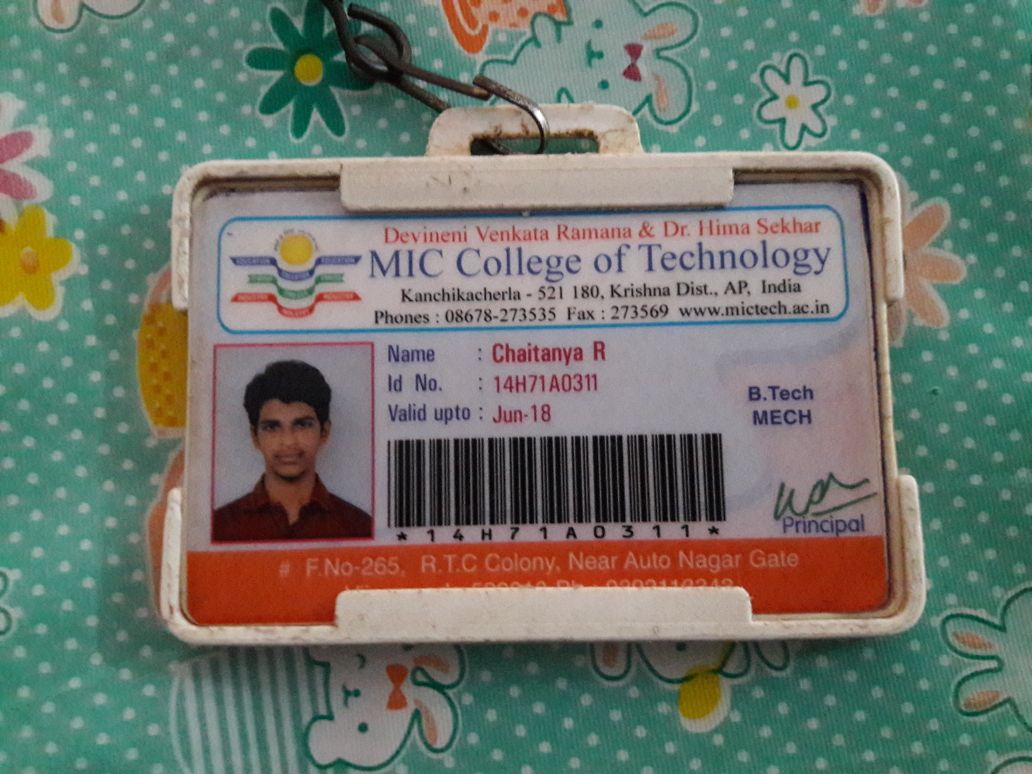 chaitanya r