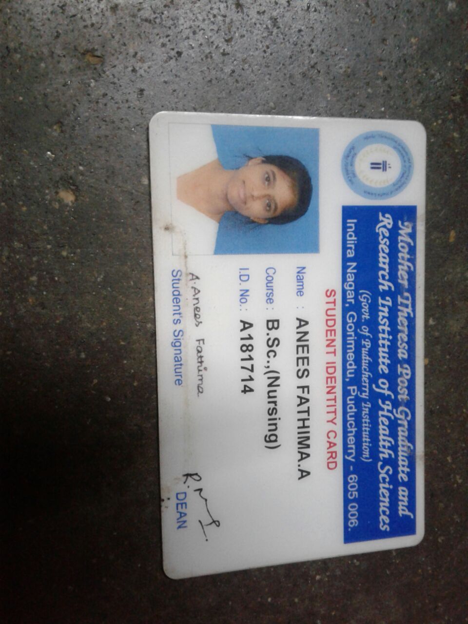 Anees Fathima  A
