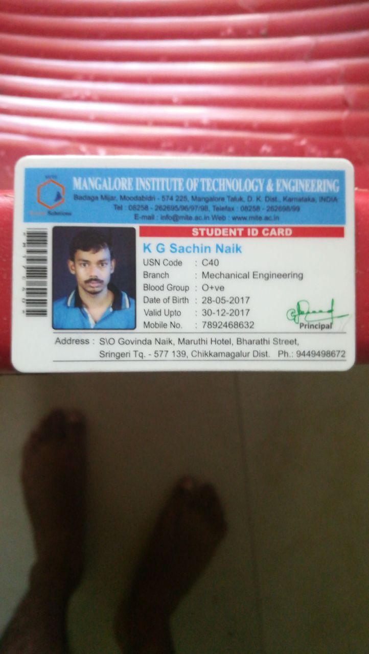 K G Sachin N Naik