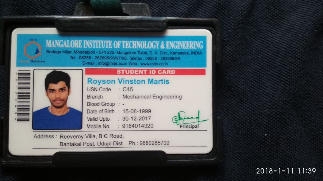 Royson vinston martis