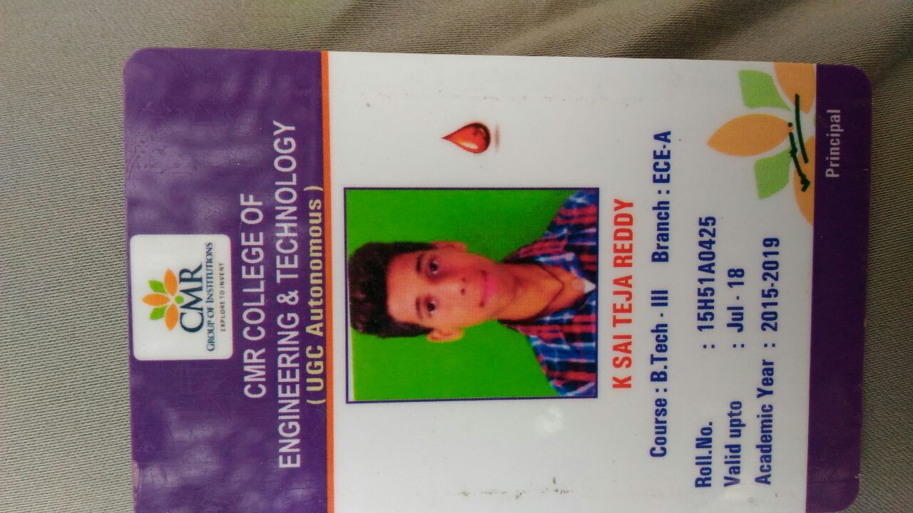 k sai teja reddy