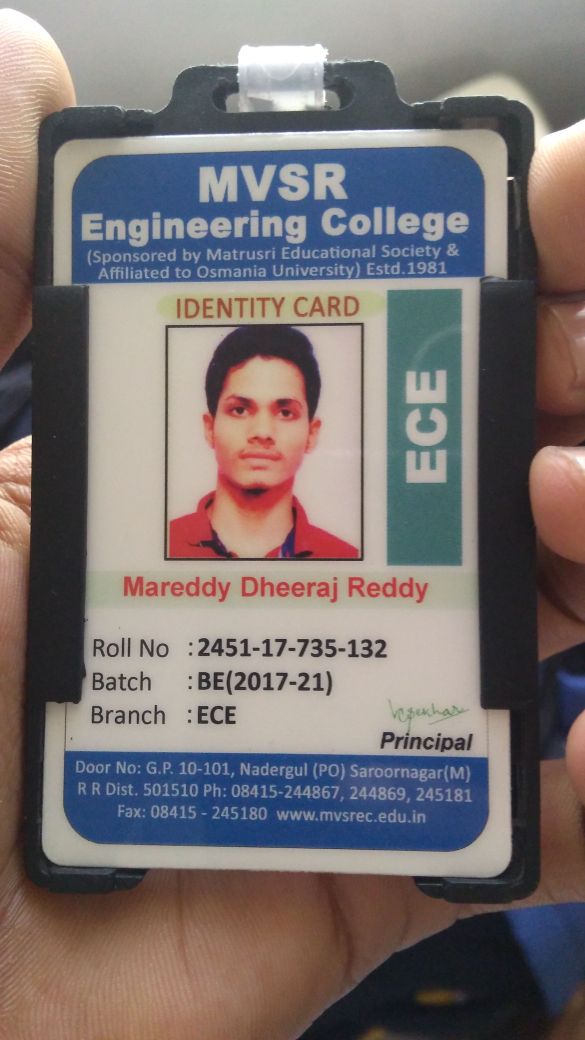 Mareddy deeraj reddy