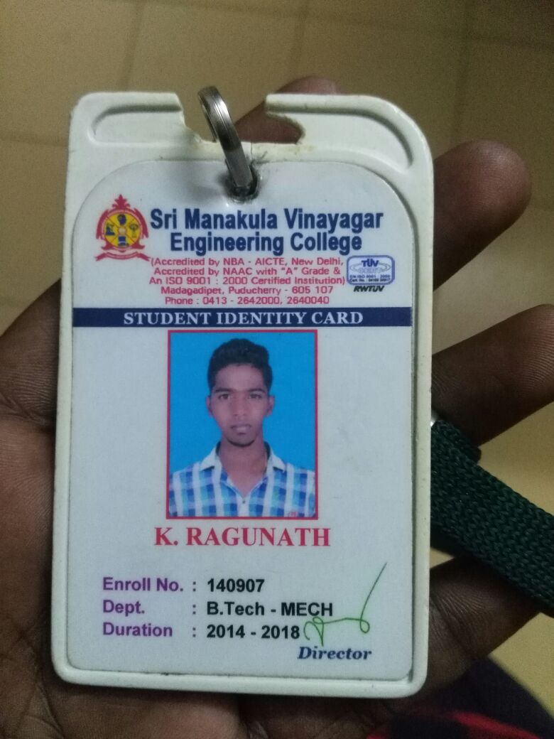 RAGUNATH K