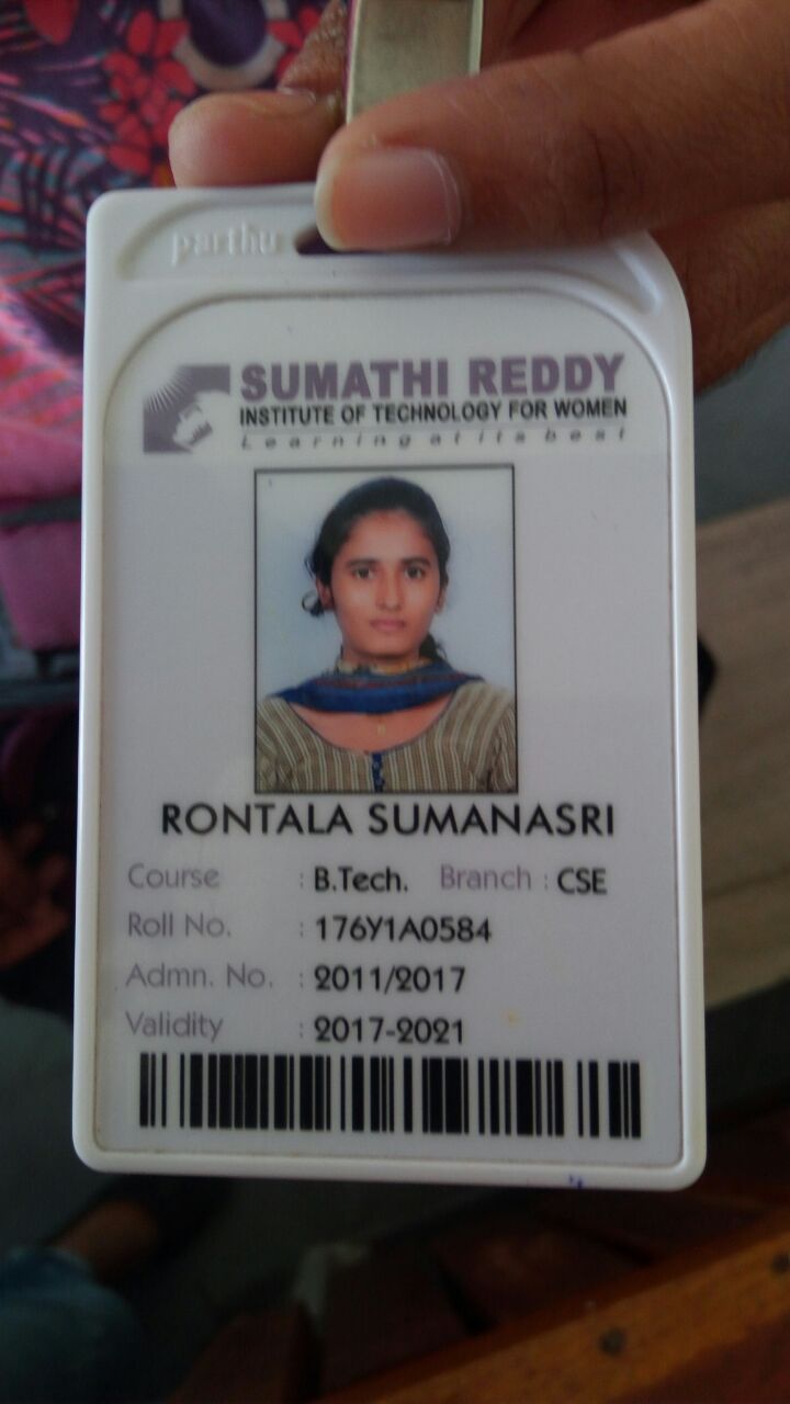 Rontala sumanasri
