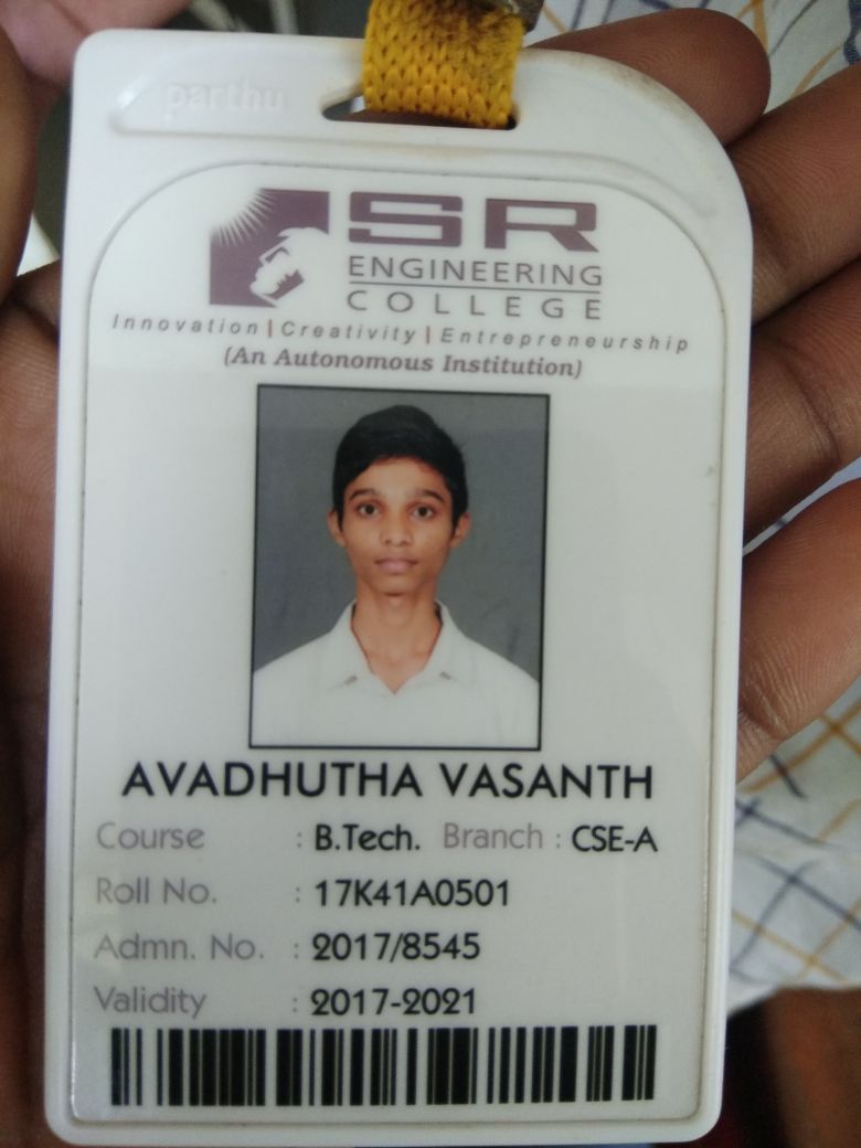 Avadhutha vasanth