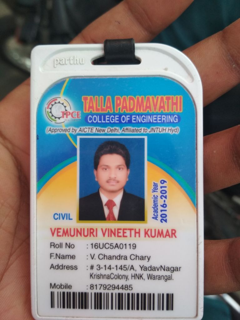 Vemunuri vineeth kumar