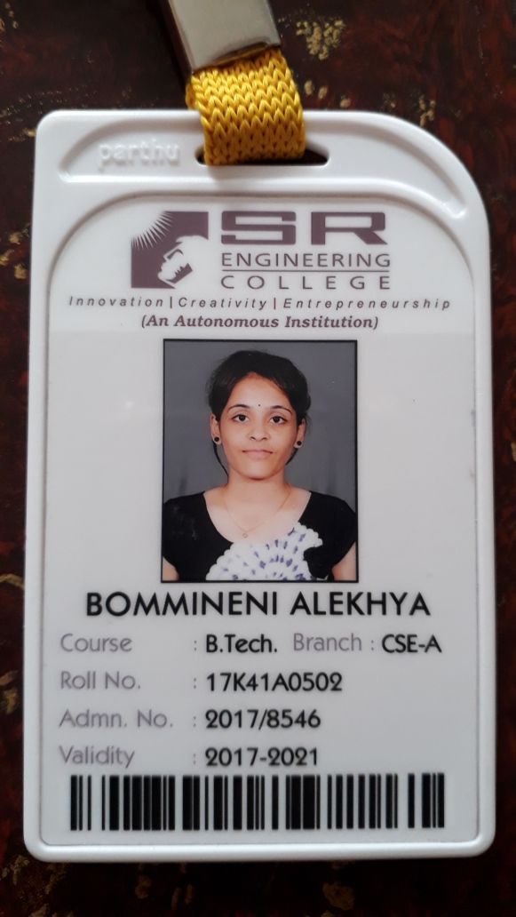 Bommineni alekhya