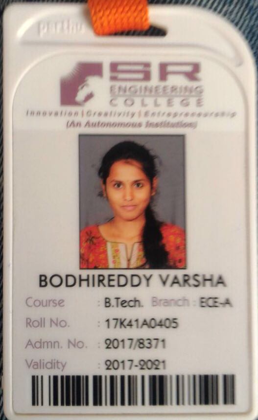 Bodhireddy varsha