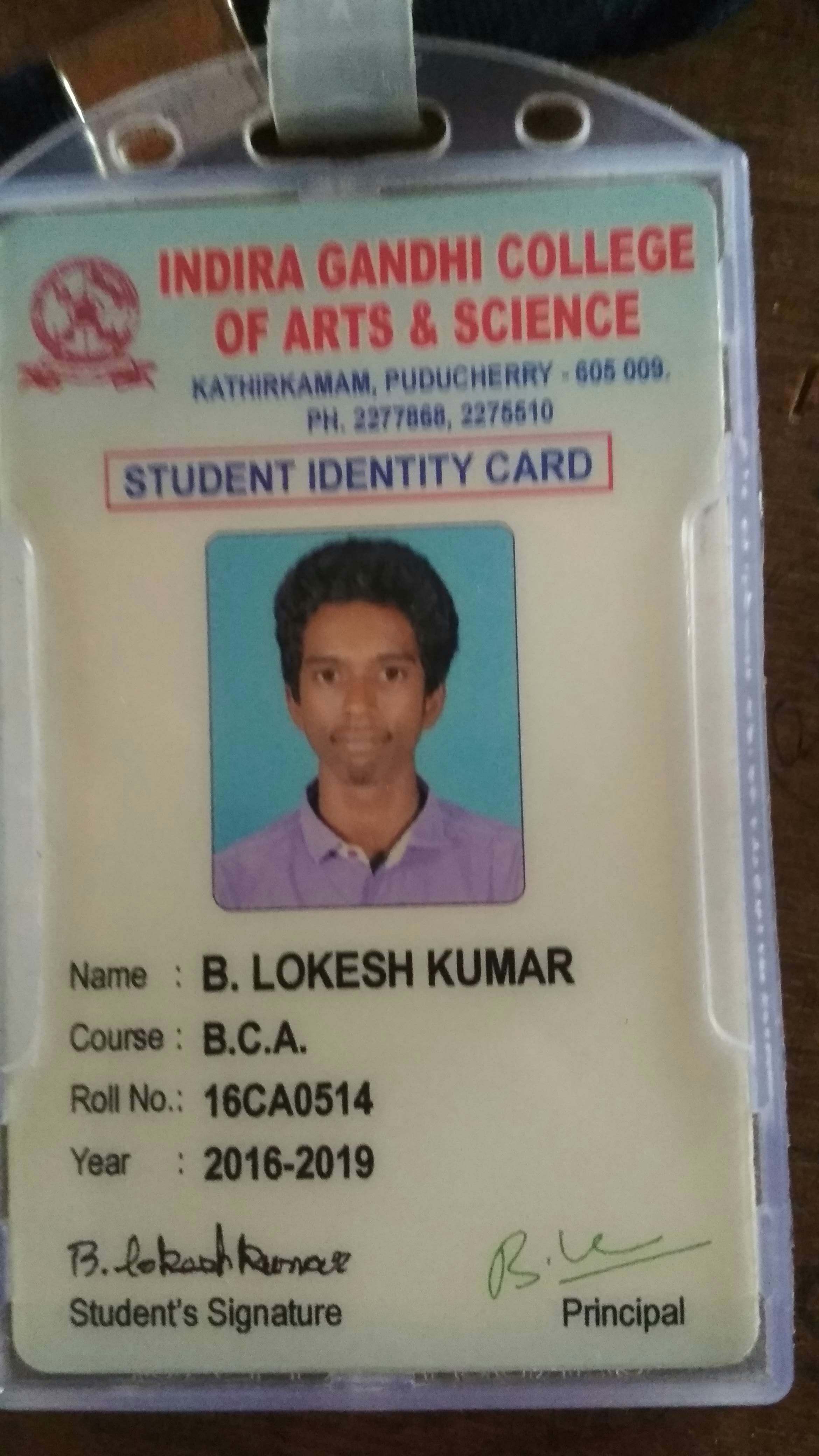 Lokesh Kumar B