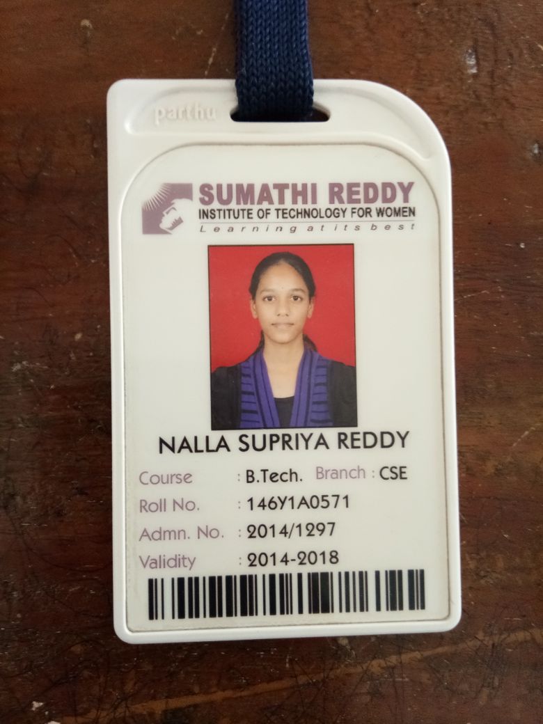 NALLA SUPRIYA REDDY