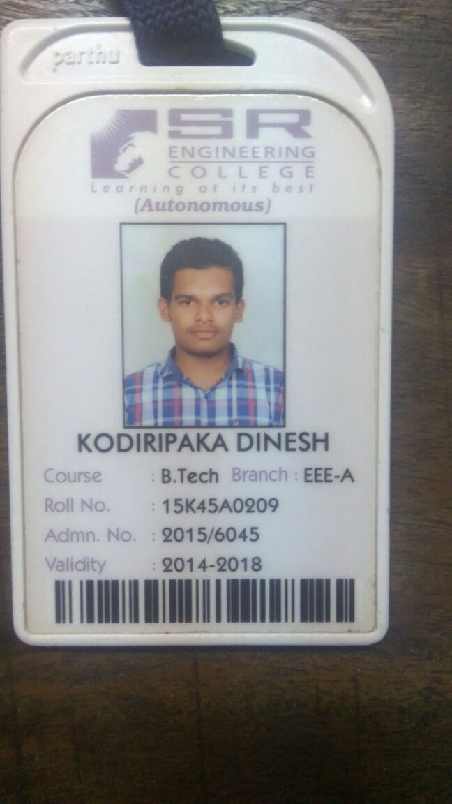 Kodiripaka dinesh