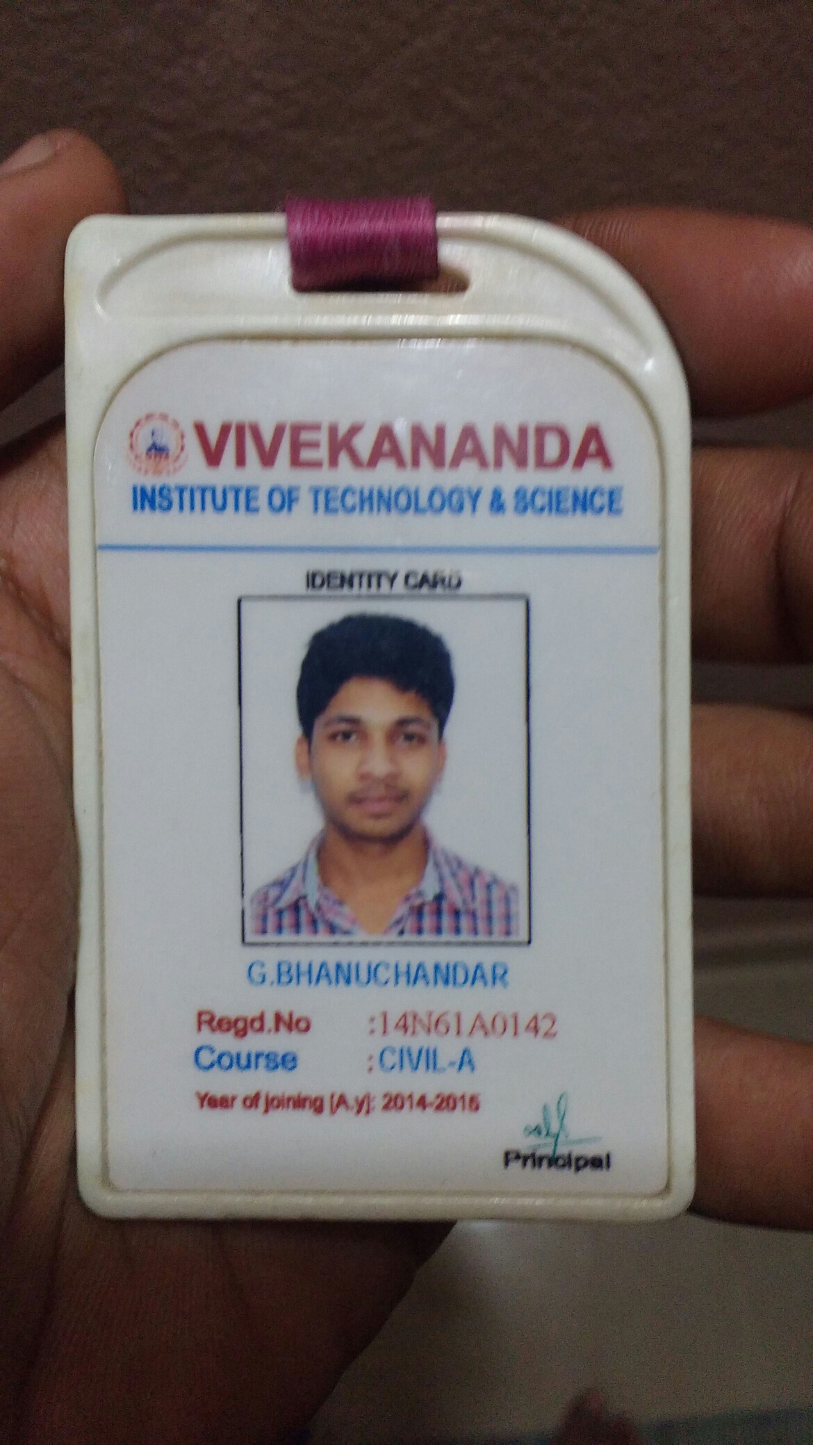 G Bhanuchandar