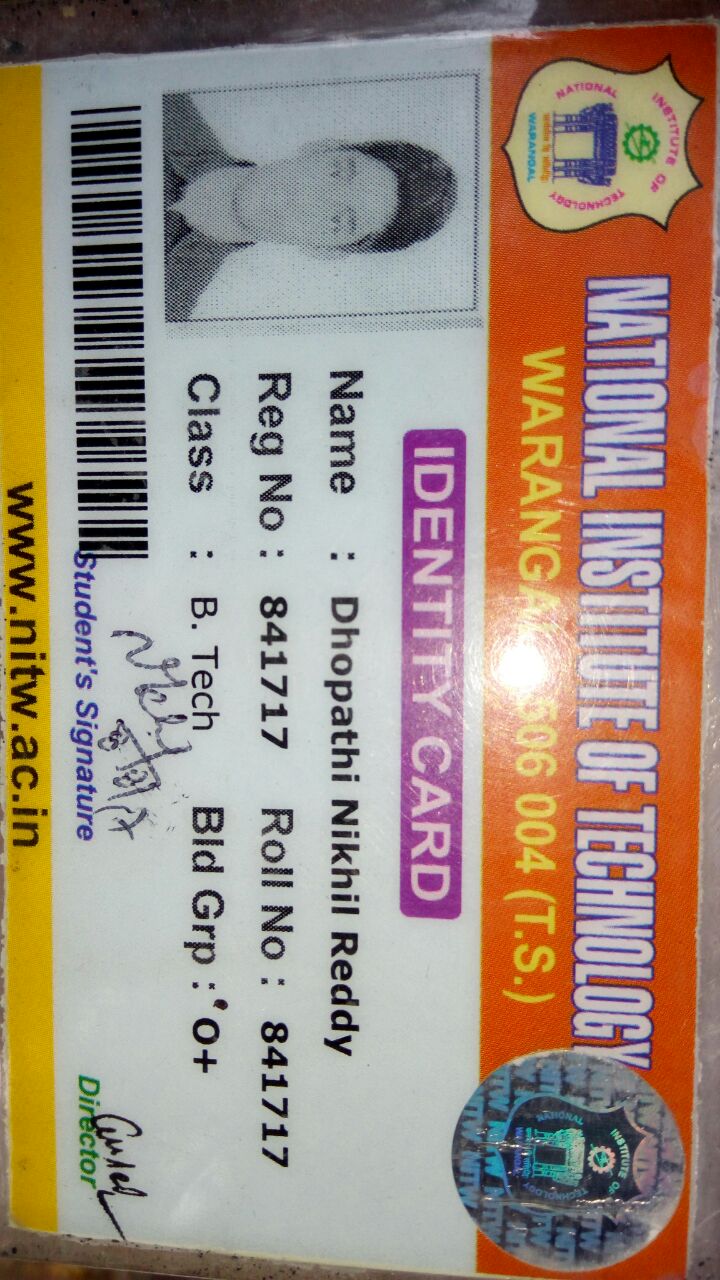 DHOPATHI NIKHIL REDDY