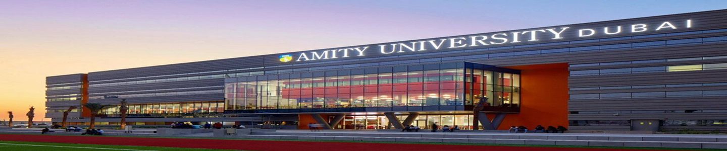 Amity University - Dubai banner