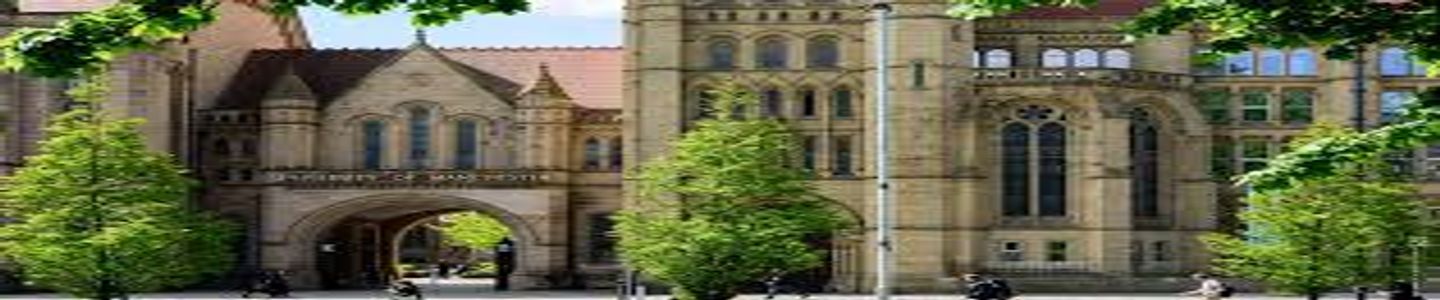 The University of Manchester banner